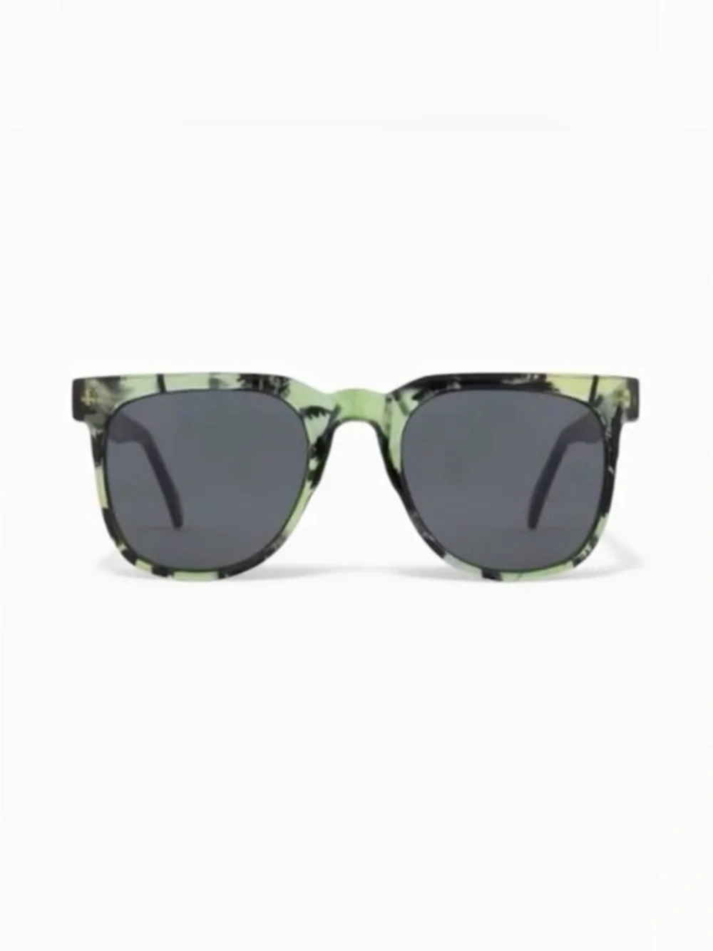 Komono Riviera Green Black Sunglasses NEW palms